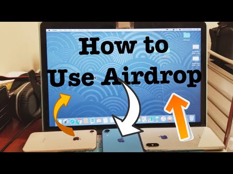 How to AIRDROP (Transfer Photos/Videos) from iPhone to Macbook &amp; Vice Versa (STEP BY STEP)