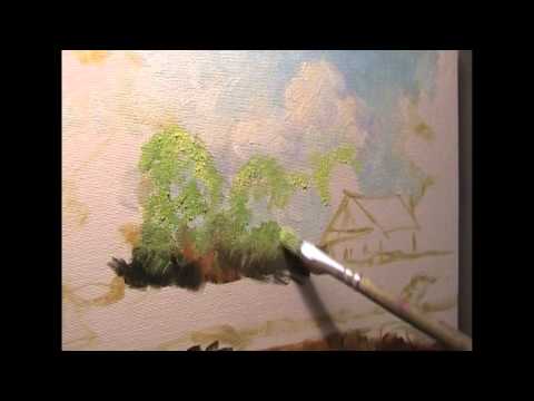 Мастер класс рисовать маслом природу Мастер класс рисовать маслом природу