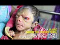 Видео Shocking Face Of Newborn Baby Who Looks 80-years-old