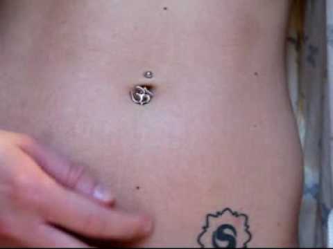  leonidas5212 who asked to see my navel piercing and how I take it out, 