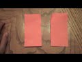 1 - How To Make An Origami 4 Pointed Ninja Star