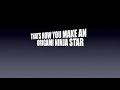 3 - How To Make An Origami 4 Pointed Ninja Star