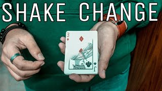 VISUALLY Change A Card | Shake Change Card Trick Tutorial