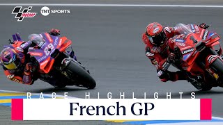 Epic Duel In Le Mans 😮‍💨🇫🇷 | French Motogp 2024 Race Highlights