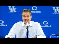 Kentucky Wildcats TV: Ole Miss Postgame Press Conference