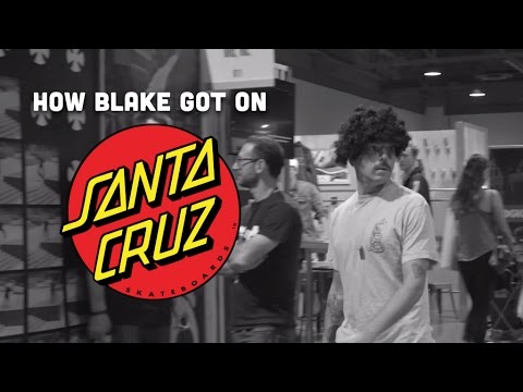How Blake Johnson Got On Santa Cruz Skateboards