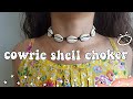 How to make cowrie shell choker | Mansirat Gill