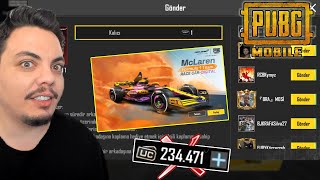 Herkese Formula 1 Araci Dağittim Pubg Mobile