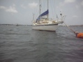 BRUCE ROBERTS STEEL SAILING YACHT 44'  FOR SALE.     PART 1      OUTSIDE