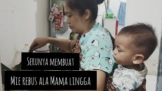 Mie Rebus Ala Mama Lingga
