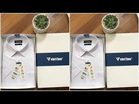 Áo sơ mi trắng Việt Tiến ngắn tay sale Giá chỉ 194K