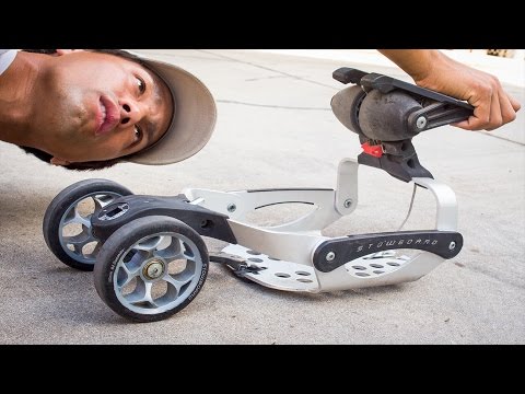 THE FOLD OUT SKATEBOARD?!  The Stowboard!