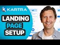 How to Create a Landing Page in Kartra | Step-by-Step Kartra Tutorial