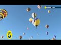 Hot air balloons float above Albuquerque: New Mexico hosts annual International Balloon Fiesta