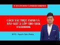CÁCH XÁC THỰC CHỨNG MINH NHÂN DÂN VÀ BẢO MẬT 2 LỚP CHO NICK FACEBOOK 2017