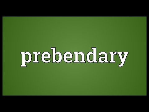 Header of prebendary