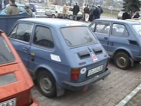 Polski Fiat 126p Hungary Winter Meeting