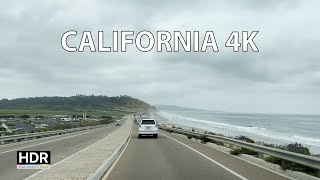 Southern California Coastline - Driving California 4K Hdr - Usa