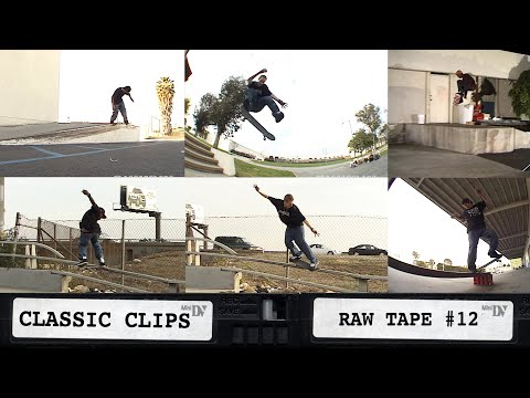 Raw Skateboarding Mini DV Tape #12 Classic Clips Darrell Stanton Kurtis Colamonico Scott Kane