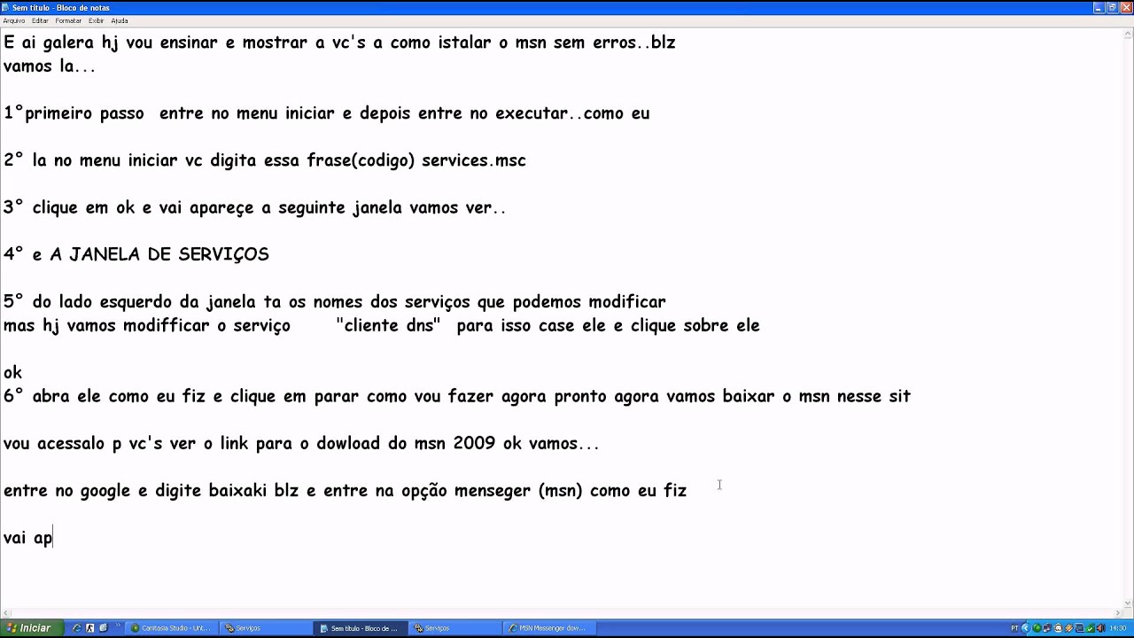 INSTALAR MSN 8 instalar msn 8: