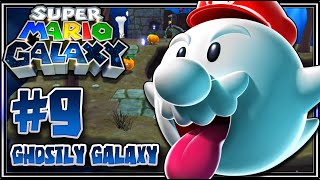 Super Mario Galaxy (1080p 60FPS 100%) - Part 9 Ghostly Galaxy