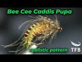 Tying the Bee Cee Caddis pupa with Barry Ord Clarke Tying the Bee Cee Caddis pupa with Barry Ord Clarke