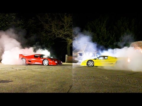 Cromos decidem fazer Rally com...dois Ferraris F50! Cromos decidem fazer Rally com...dois Ferraris F50!