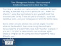Time Management Articles - Use Electronics