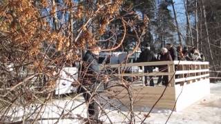 19.01.2015. Крещение Господне В Серебряном Бору - Ролик 34