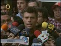 Leopoldo López: "Antonio Rivero es el primer preso político de Nicolás Maduro"
