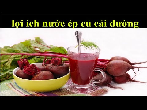 Bổ sung nước ép củ cải đường có thể có lợi cho bệnh nhân suy tim