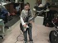 9 Year Old Guitarist - Blues Jam