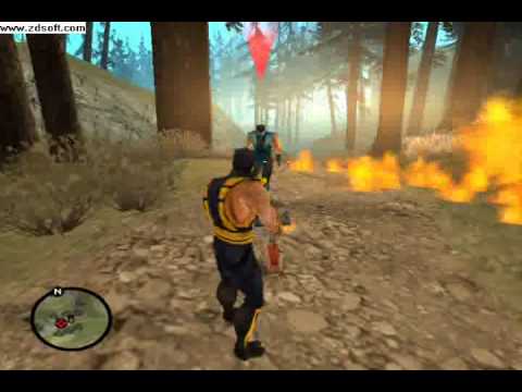 Mortal Kombat Scorpion VS mortal kombat 9 sub zero and scorpion. Mortal Kombat Scorpion VS