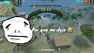 Vuelo como SUPERMAN en FREE FIRE ( Me ABANDONA mi compañero en una PARTIDA en DUO en FREE FIRE)