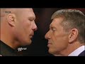 The Undertaker Returns and Interrupts Brock Lesnar on Raw 02-25-13