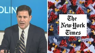 Ducey's office criticizes New York Times' article on coronavirus in Arizona