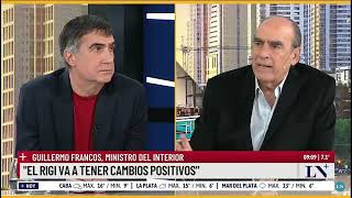 Guillermo Francos Defendió El Rigi: 