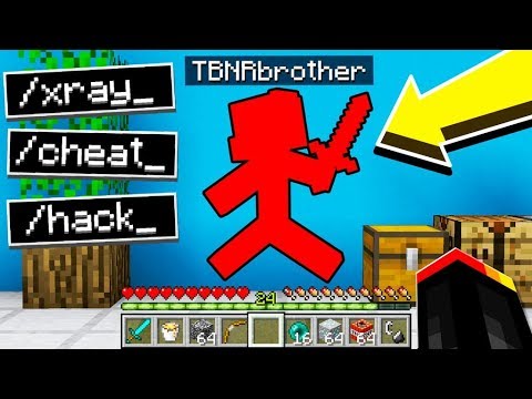 TROLLING MY LITTLE BROTHER with MINECRAFT HACKS!
