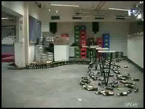 Amazing Beer Bottle Dominoes