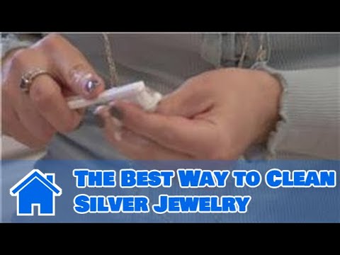 How to clean silver jewellery at home