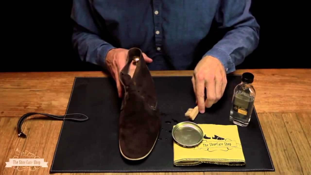 suede schoenen verven