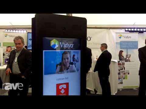 COMM-TEC 15: Vidyo Shows How Easy They Make a Human Support Kiosk Work (DE)