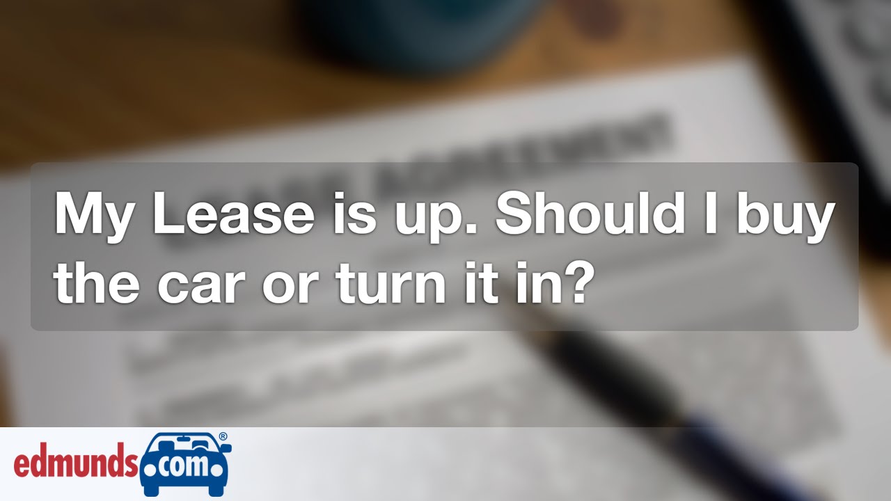 Best options at end of car lease