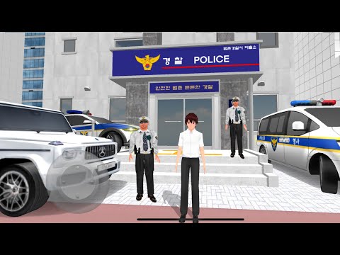 New Mercedes Wagon Car & Police Vans Jeep in Police Station - 3D Driving Class - Android Gameplay