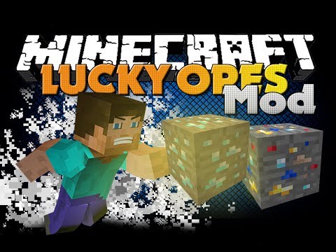 Minecraft Mod - Lucky Ore Mod - New Ore and Luck