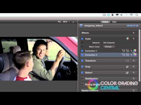 Color Correction: Time of Day