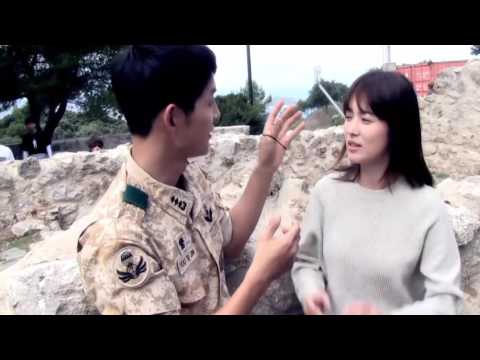 Hậu trường phim Hậu Duệ Mặt Trời Song Joong Ki và Song Hye Kyo