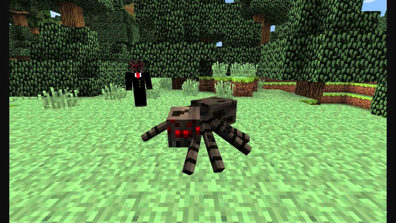 minecraft spiders parody xars