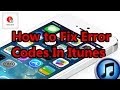 How to Fix Error code 3194 ,1600 , 21 , 1 on Itunes and Restore / Update to New IOS 7 / 8 [HD]