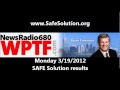 Monday 3-19-2012 SAFE Solution: Quit smoking with very little withdrawal symptoms